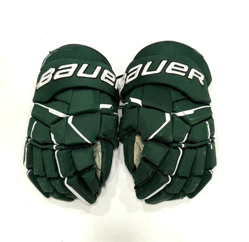 14" Bauer Supreme Mach Pro Stock Gloves - Green/White