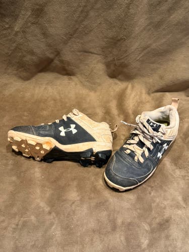 Black Kid's 1Y (Big Kids / Youth) Under Armour Leadoff low rm (Used)