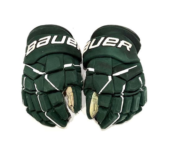 14" Bauer Supreme Mach Pro Stock Gloves - Green/White