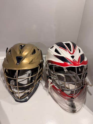 Lot of 2 Cascade Pro-7 Helmet (Used/parts)