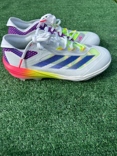 Men's Adult Adidas Adizero Warp Speed Low Top TPU Cleats 10M/11.5 W(New) With Box