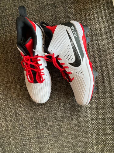 Size 13.0 (W 14.0) Nike Cleats (New)