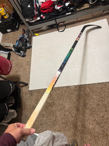 Senior CCM JetSpeed FT6 Pro Left Hand Hockey Stick P92 90 Flex Pro Stock (Used) penguins pro stock