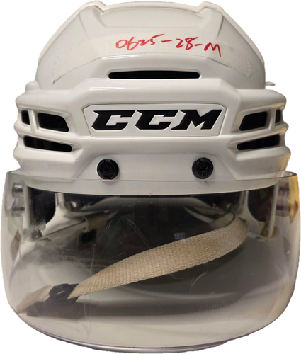 Medium CCM Super Tacks X Helmet Pro Stock (Used)-0625-28