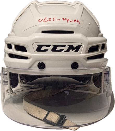 Medium CCM Super Tacks X Helmet Pro Stock (Used)-0625-24
