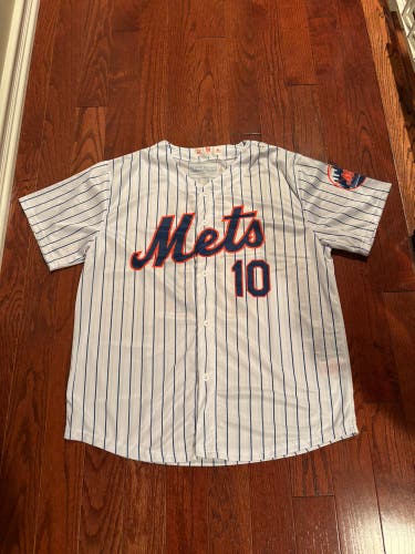 New MLB New York Mets Marcus Semien #10 White Jersey, Adult XL