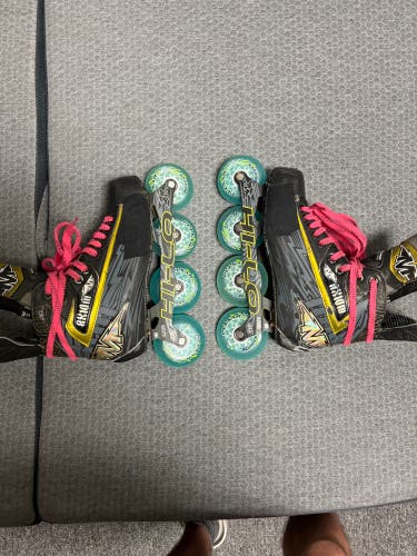 Mission Axiom T8 Inline Skates Regular Width Size 7 (Used)