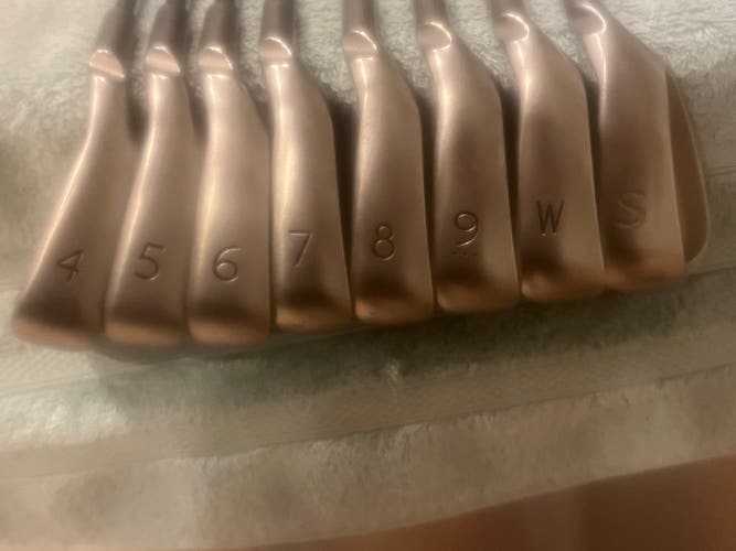 Men's Ping G5 Right Handed Iron Set Stiff Flex 9 Pieces (Used)