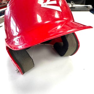 Used Easton ALPHA 6 1/4 - 6 7/8 Batting Helmet No Mask Red SM 11860-S000311056