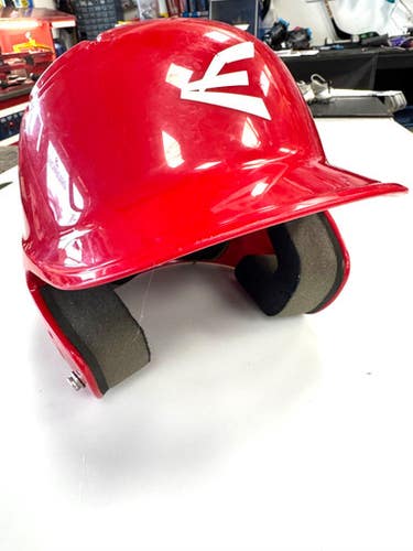 Used Easton ALPHA 6 1/4 - 6 7/8 Batting Helmet No Mask Red SM 11860-S000311056