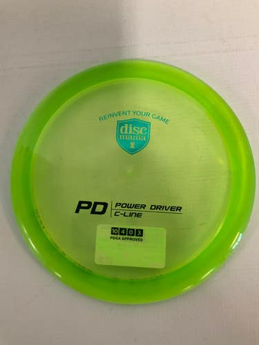 Used Discmania Pd C-line Disc Golf Drivers 11823-s000022162