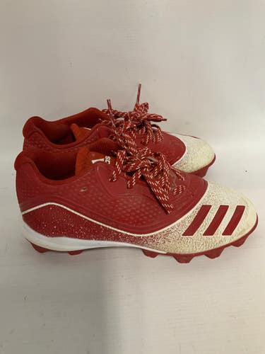 Used Adidas 3 Stripe Life Junior 05 Baseball And Softball Cleats 11823-s000024433