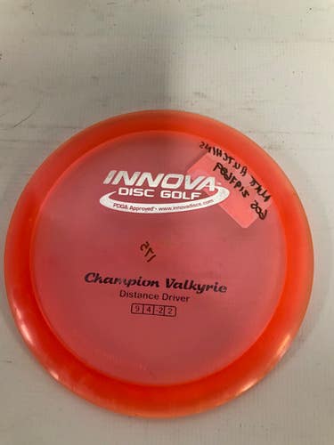 Used Innova Champion Valkyrie 175g Disc Golf Drivers 11823-s000024921