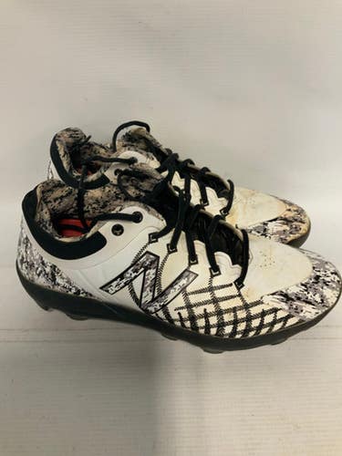 Used New Balance Black Camo Bb Sb Cleats Pearl And Black Senior 5 11823-s000026617