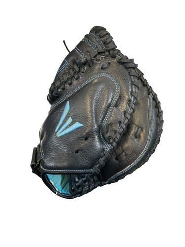 Used Easton BLACK PEARL BB/SB Catchers RH Throw Black And Carolina Blue 33" 11873-S000242630