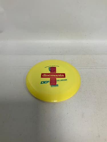 Used Discmania Dd3 S-line X Out Disc Golf Driver Yellow 175g 11823-s000029000