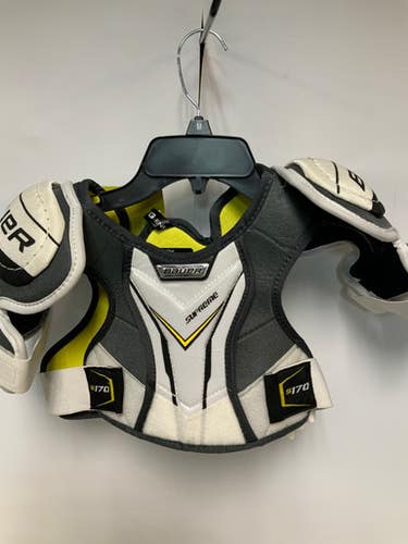 Used Bauer Supreme S170 Youth Shoulder Pads Lg 11823-s000027143