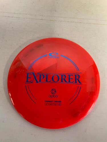 Used Latitude 64 Explorer Opto Disc Golf Driver Red 174g 11823-s000029715