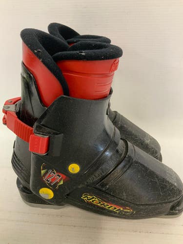 Used Nordica 127 Boys Dh Ski Boot Black 195 Mp - Y13 11823-s000030399