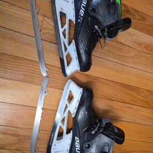 FREE SHIPPING! 2024 Bauer Konekt Hockey Goalie Skates Regular Width 7 (Used)