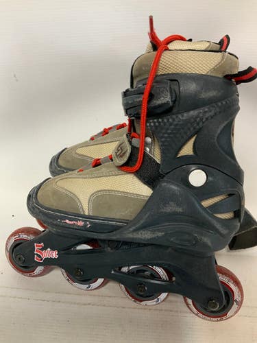 Used Dart Saber 1-4 Junior Rec Fitness Skates Black Adjustable 11823-s000031940