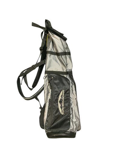 Used Sun Mountain Sunday Bag Mens Cart Bag Black 11823-s000032191