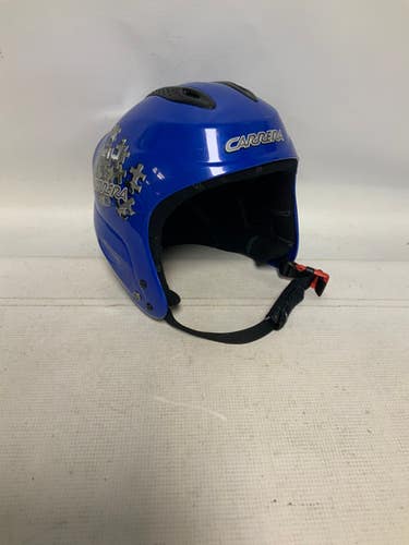 Used Carerra Puzzle Snowsport Helmet Adult Royal Blue Lg 11823-s000032202