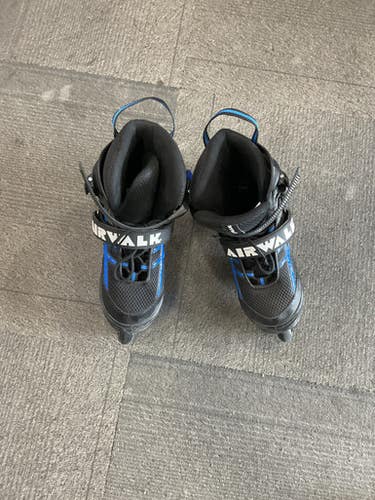 Used Airwalk ABEC-5 Senior Rec Fitness Skates Royal Blue Adjustable 11614-S000238995