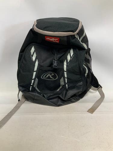 Used Rawlings Backpack Bb Sb Player Backpack Black 11823-s000032750