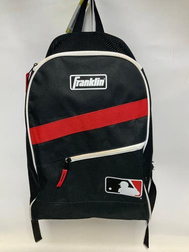 Used Franklin Mlb Black Backpack Bb Sb Player Backpack Black 11823-s000032990