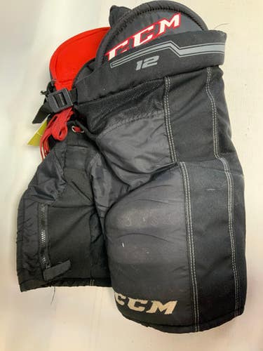 Used Ccm 12 Junior Pant Black Sm 11823-s000033636