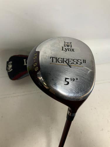 Used Lynx Tigress Womens Fairway Wood Rh 5 Wood 11823-s000035074