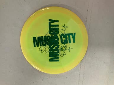 Used Innova Destroyer Music City Disc Golf Driver Yellow 173g 11823-s000035196