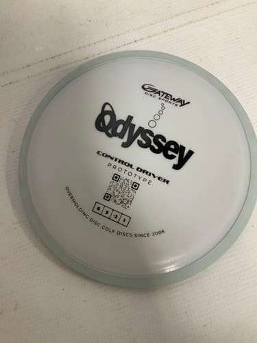 Used Gateway Odyssey Prototype Disc Golf Driver Grey 170g 11823-s000035300