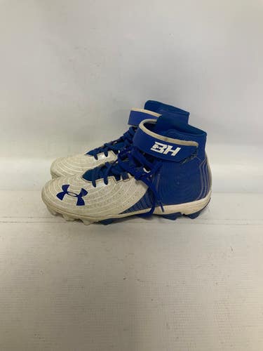 Used Under Armour Adult Fb Cleats Royal Blue Senior 8.5 11823-s000035543
