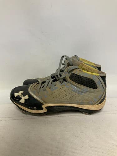 Used Under Armour Micro Bb Sb Cleats Grey Senior 11 11823-s000035598