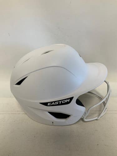 Used Easton Ghost Matte Batting Helmet W Mask White M L 11823-s000035704