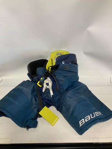 Used Bauer Supreme 3spro Junior Pant Navy Blue Md 11823-s000036320