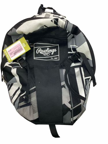 Used Rawlings BACKPACK BB/SB Player Backpack Black And Grey 11613-S000184777
