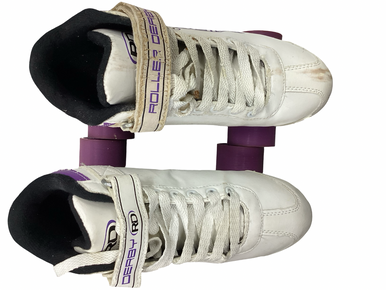Used Viper M4 Senior Roller Quad Skates White Senior 8 11613-S000184742