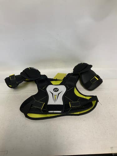 Used Pure Hockey Black Youth Shoulder Pads Md 11823-s000037068