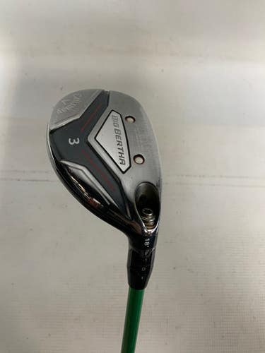 Used Callaway Big Bertha Mens Hybrid Club Rh 3 Hybrid 11823-s000037092