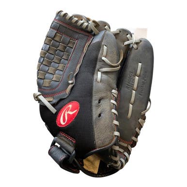 Used Rawlings RENAGADE BB/SB Glove RH Throw Black 14" 11450-S000523663