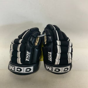 Used Ccm Tacks 492 Youth Gloves Black 8" 11823-s000037365