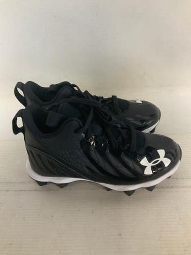 Used Under Armour Spotlight Franchise Youth Fb Cleats Black Youth 12.0 11823-s000037452