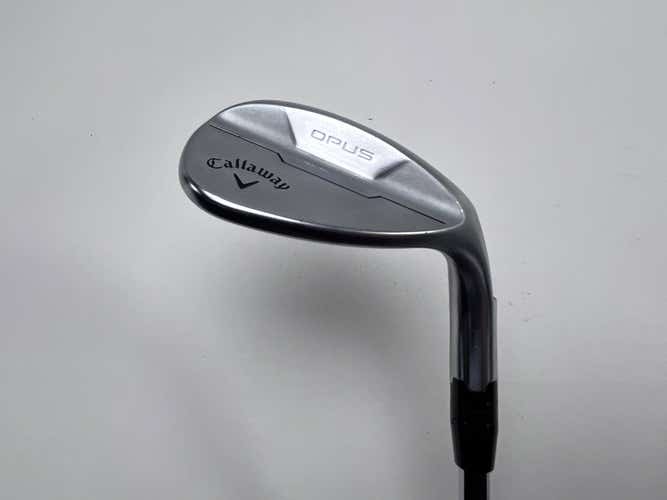 Callaway Opus Brushed Chrome Lob Wedge LW 58* 10S Fitter Hi-Rev 2.0 Stiff RH