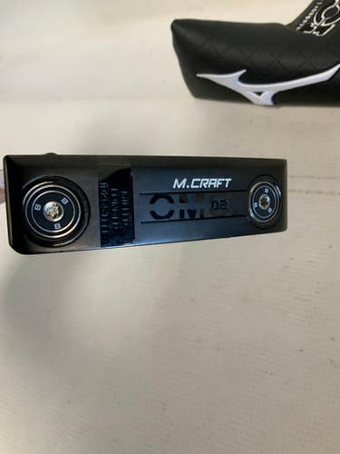Used Mizuno M-craft Omoi D2 Black Mens Putter Lh 11823-s000037890