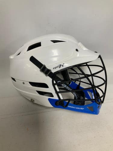 Used Cascade Cpvr Lacrosse Helmet White S M 11823-s000038037