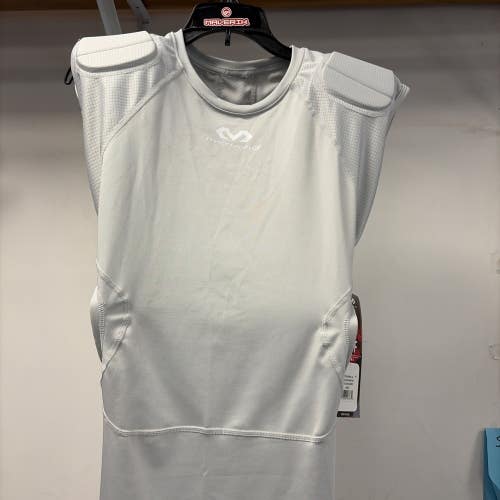 Brand New MCDAVID Rival Integrated Shirt/ 5-Pad/ Grey Large