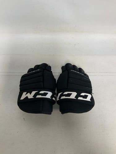Used Ccm Ft455 Youth Gloves Black 8" 11823-s000038400